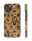 Autumnal German Shepherd Glamour Slim Phone Cases