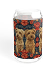 Yorkie Charm Twins Sipper Glass