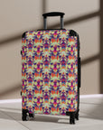 Glitchy Bulldog Blitz Suitcase