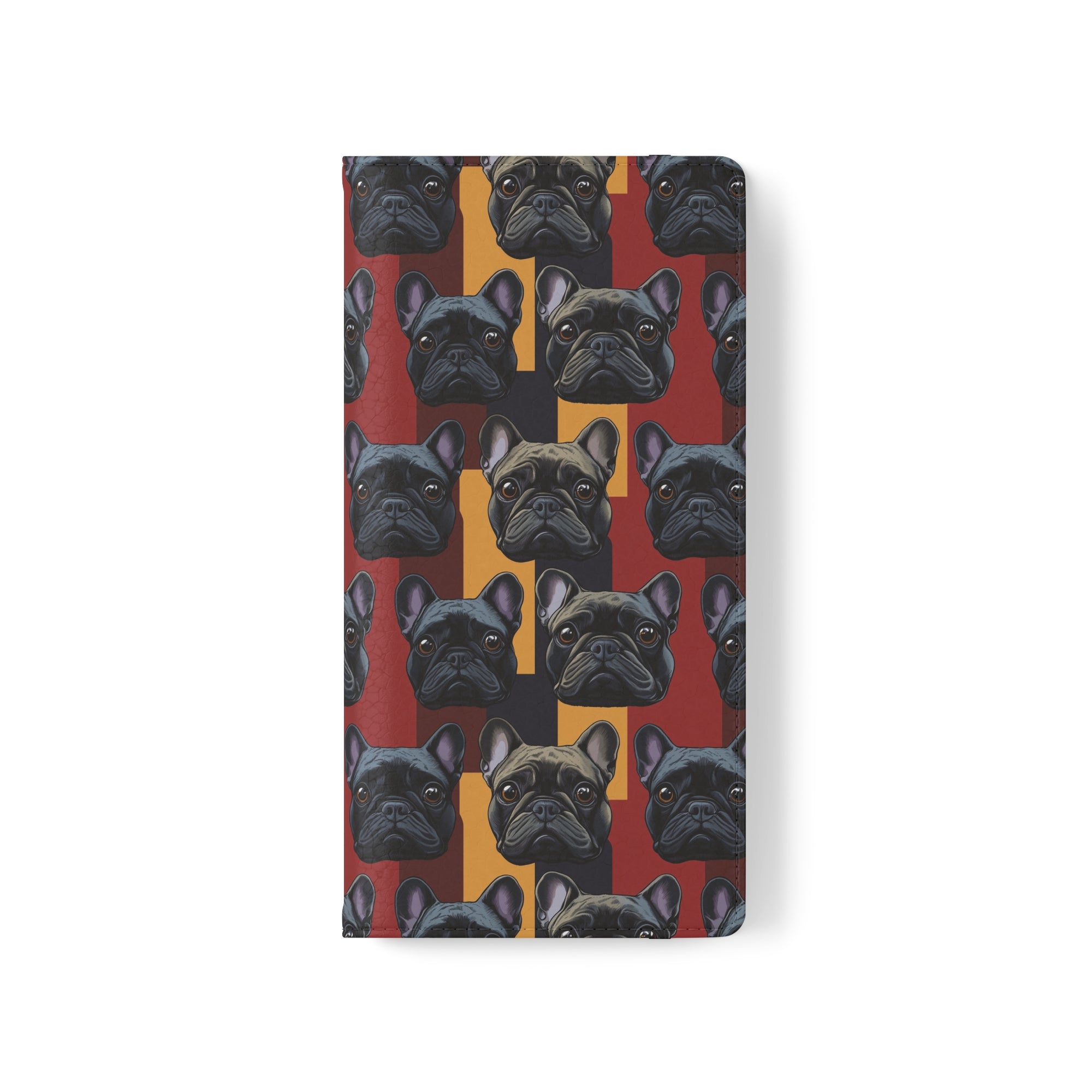 Chic Canine Checkmate - Frenchie Edition Flip Cases