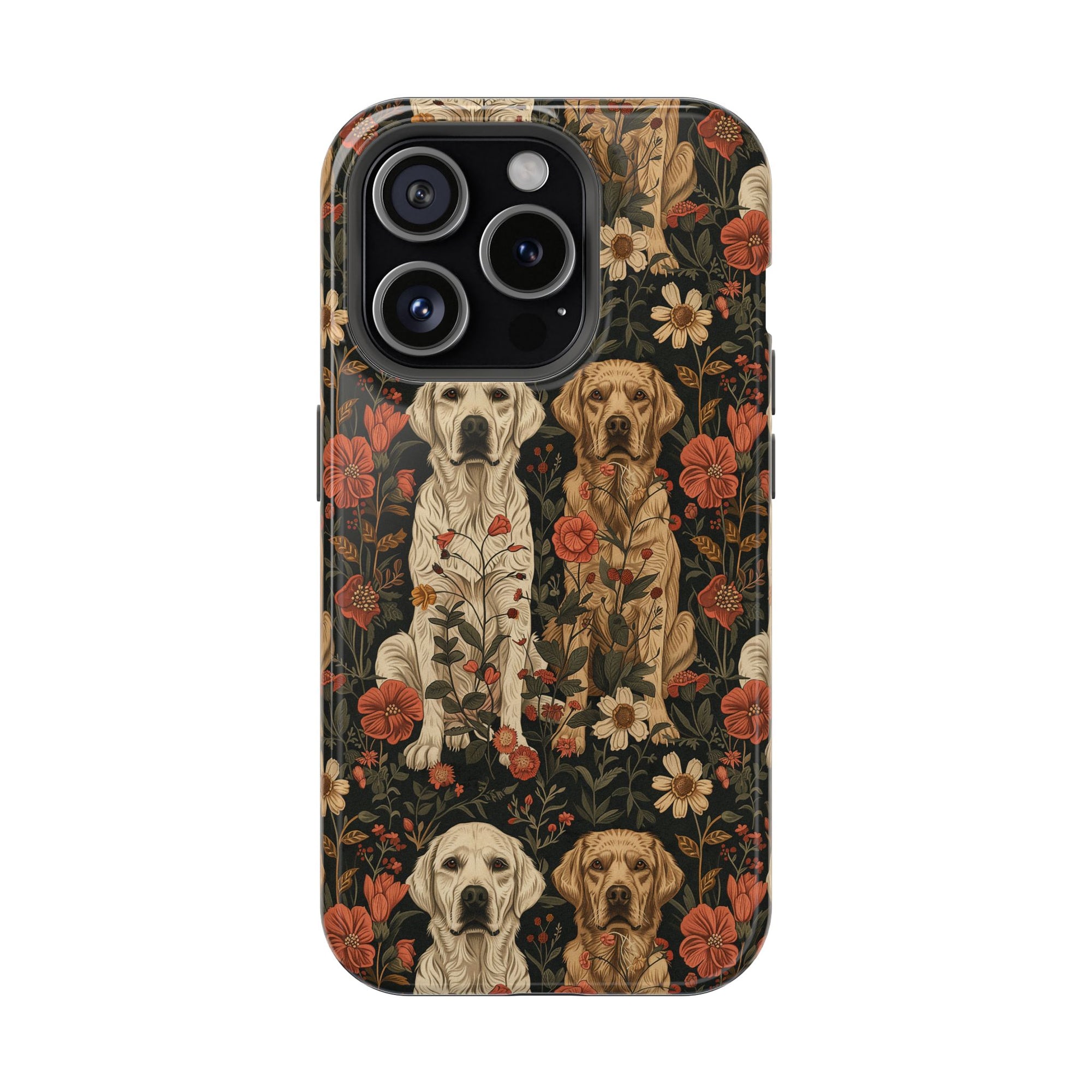 Blossoming Labradors Bouquet Magnetic Tough Cases