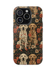 Blossoming Labradors Bouquet Magnetic Tough Cases