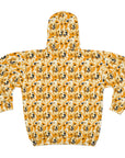 Golden Glitz 'n Glamour Woofwear Unisex Zip Hoodie