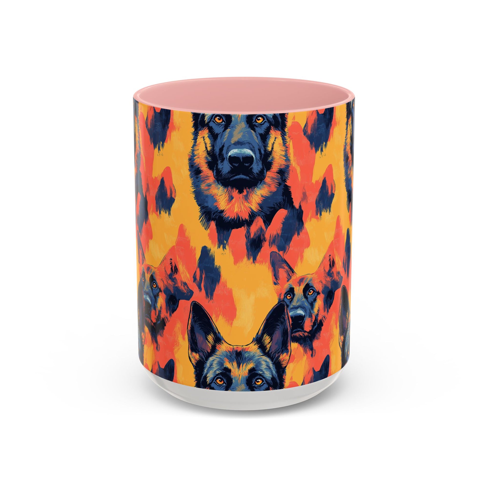 Impressionistic German Shepherds Accent Coffee Mug