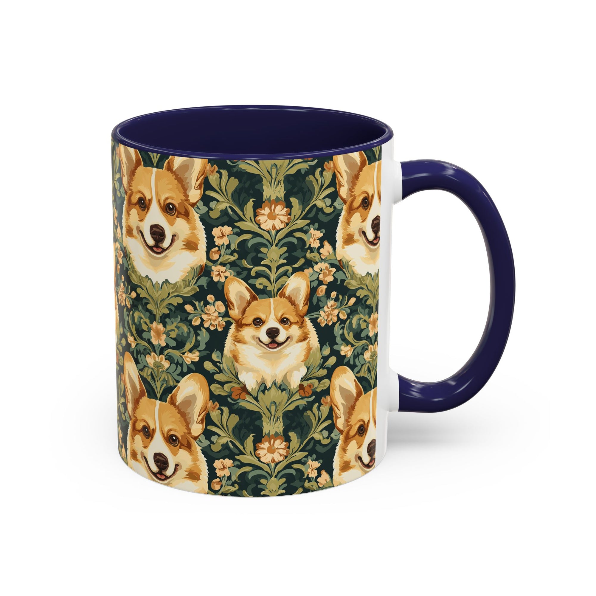 Corgi Charmz Accent Coffee Mug