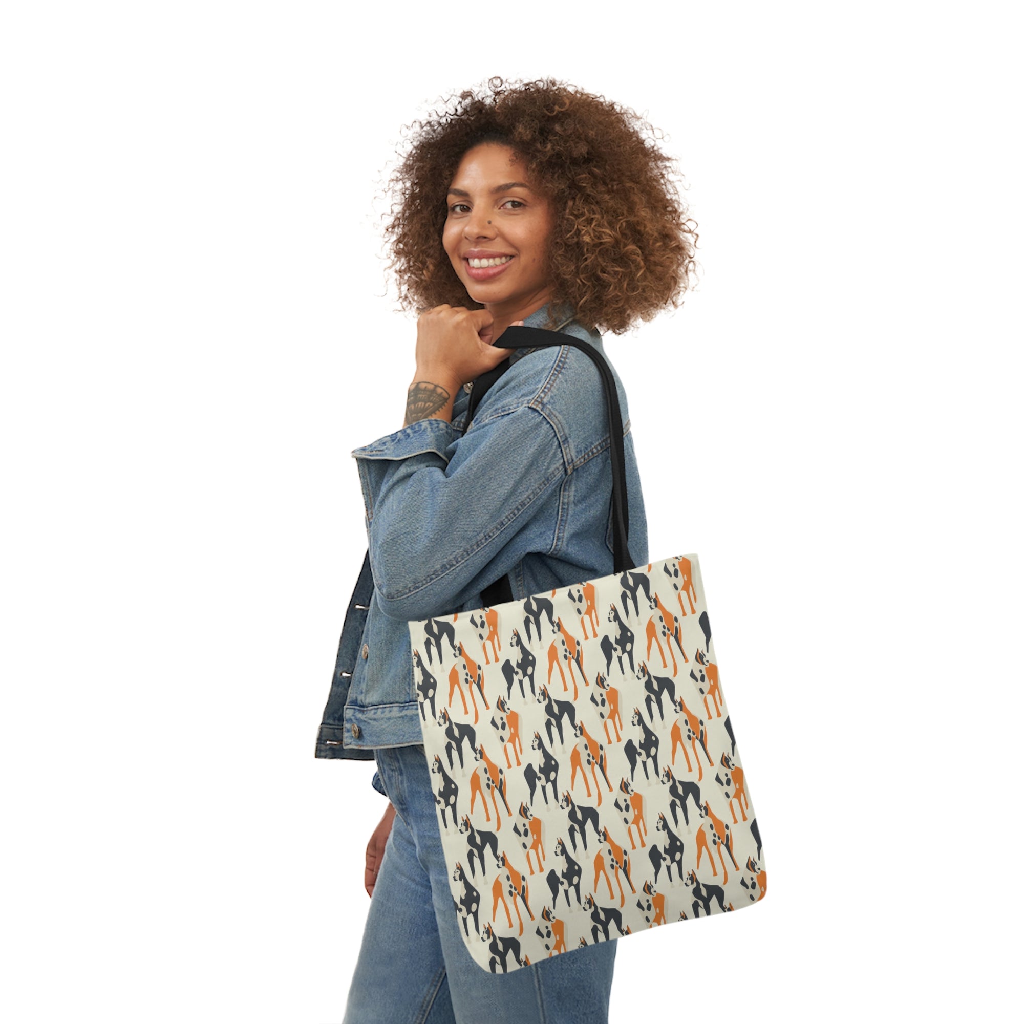 Dashing Dane Divinity Canvas Tote Bag