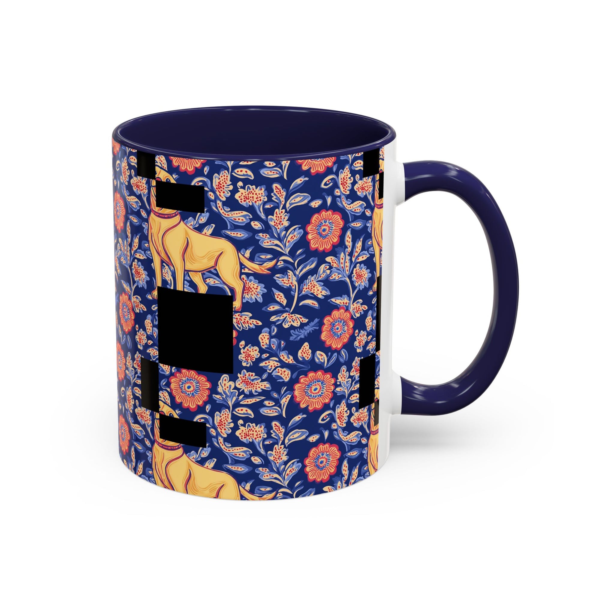 Bloomtastic Lab Petal Parade Accent Coffee Mug