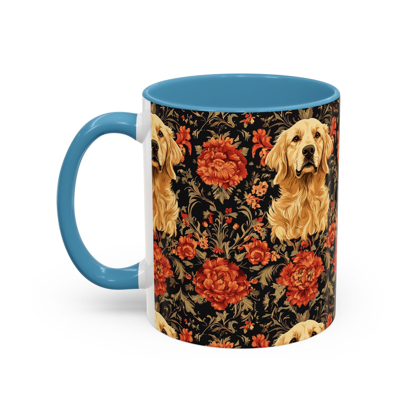 Golden Pawsatronic Tapestry Accent Coffee Mug