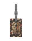 Blossoming Labradors Bouquet Luggage Tag