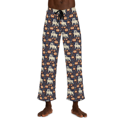 Bulldog Blossom Bonanza Men's Pajama Pants