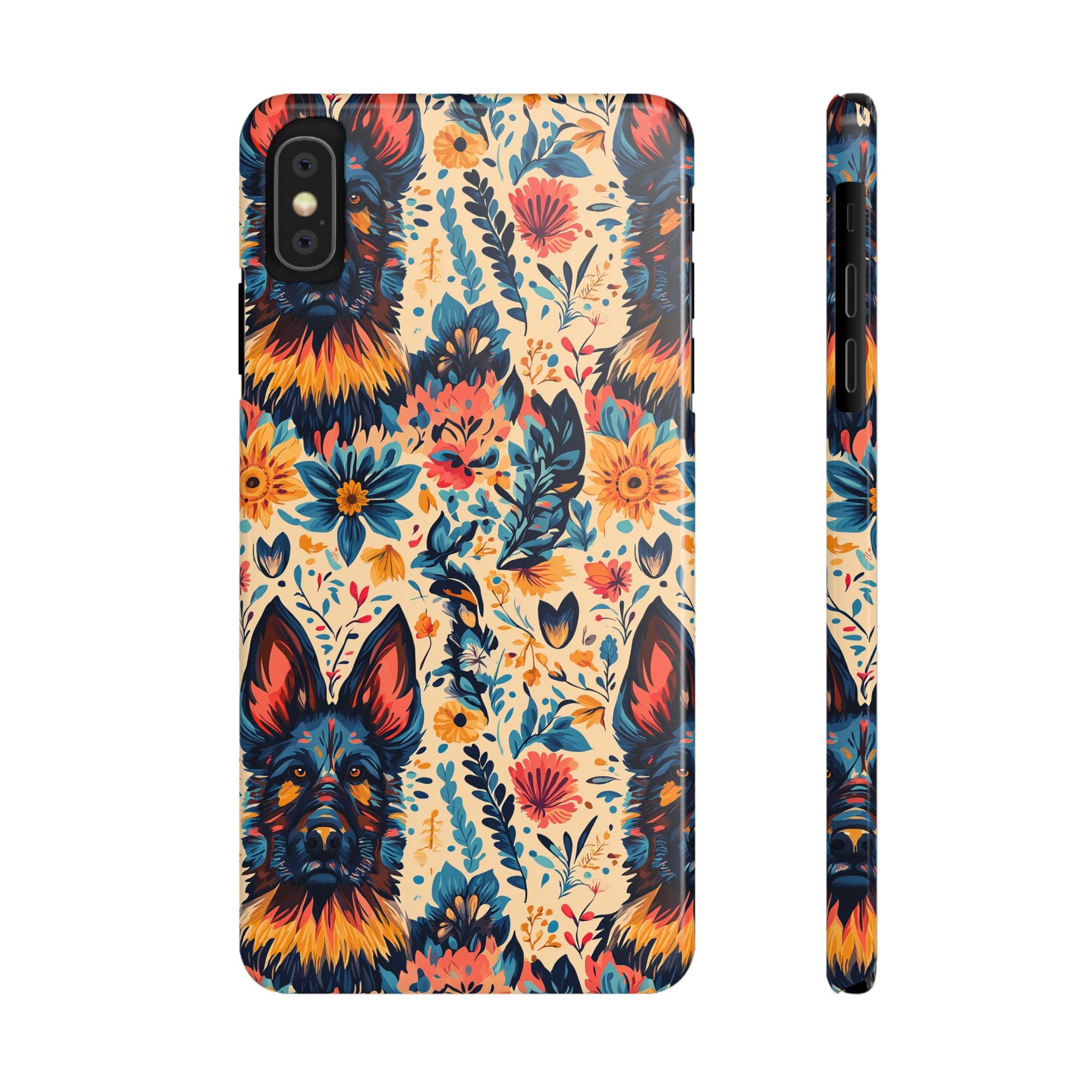 Bloomhound Shepherd Sentinel Slim Phone Cases