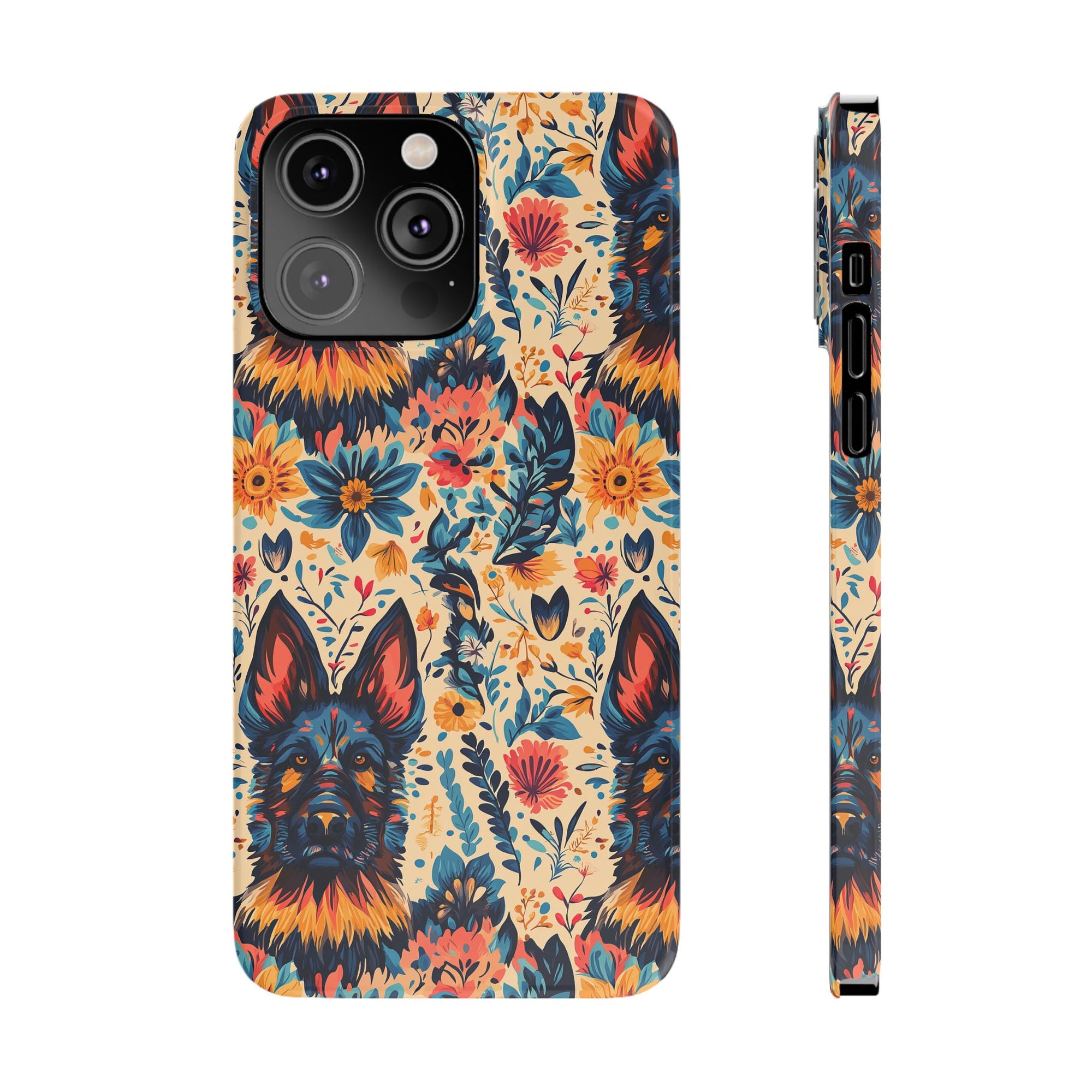 Bloomhound Shepherd Sentinel Slim Phone Cases