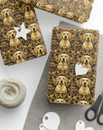 Royal Pawsitivity Labs Wrapping Paper