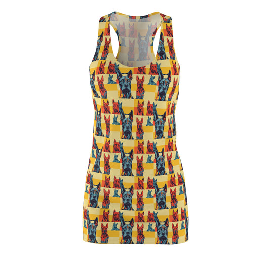 Dane-tastic Marvelous Mutt Mode Women's Racerback Dress