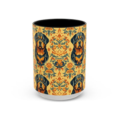 Royal Rottie Regalia Accent Coffee Mug