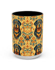 Royal Rottie Regalia Accent Coffee Mug