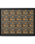 Ruffle Rottie Glamourific Matte Canvas, Framed