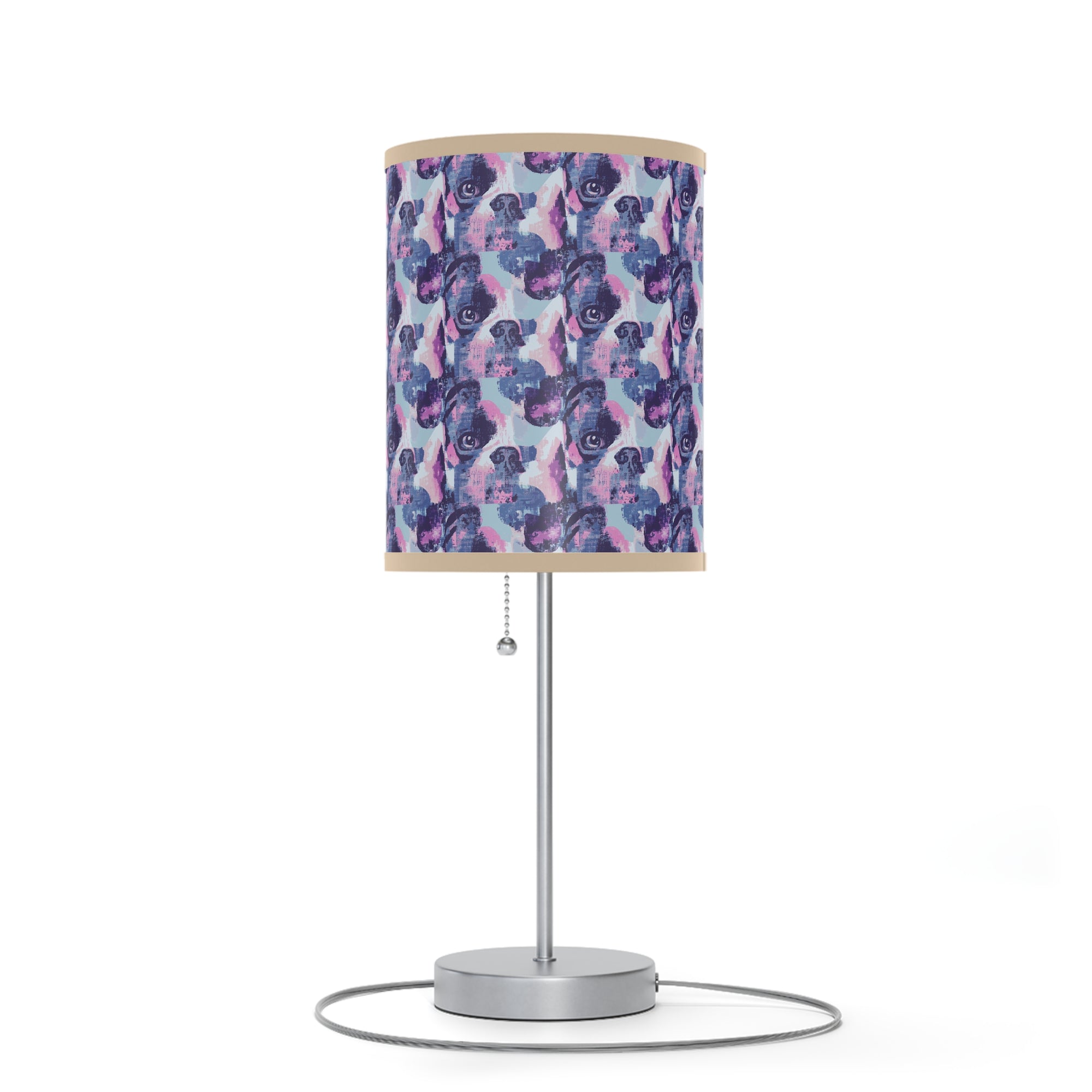 Funky Geometric Boxerista Lamp on a Stand