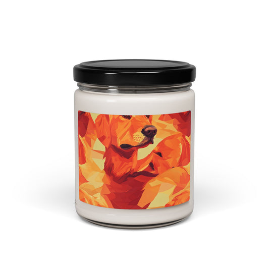 Golden Glamour Paws Scented Soy Candle