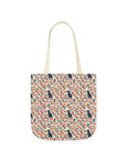 Bloomiful Lab Bouquet Canvas Tote Bag