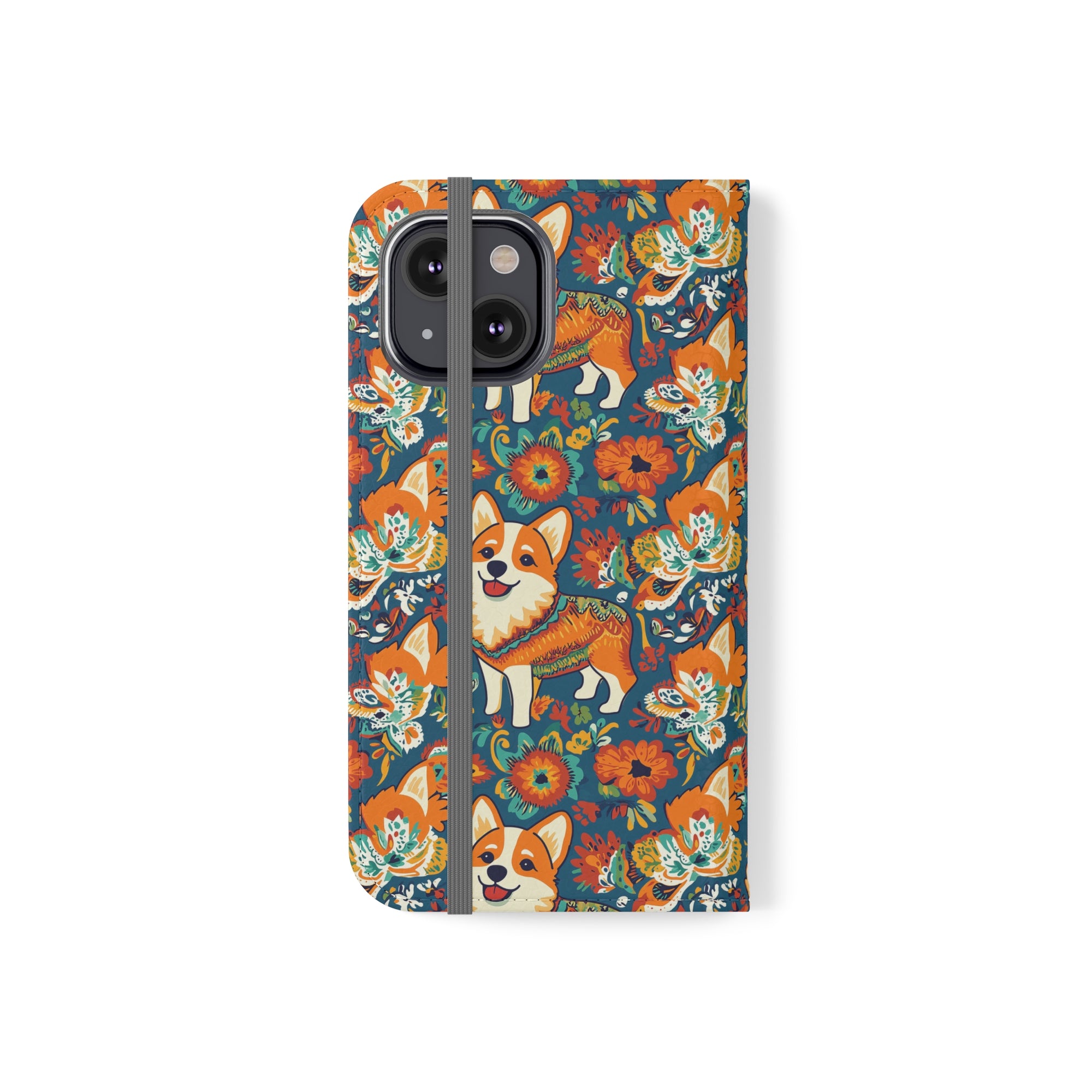 Corgi Carnival Couture Flip Cases