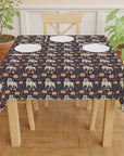 Bulldog Blossom Bonanza Tablecloth