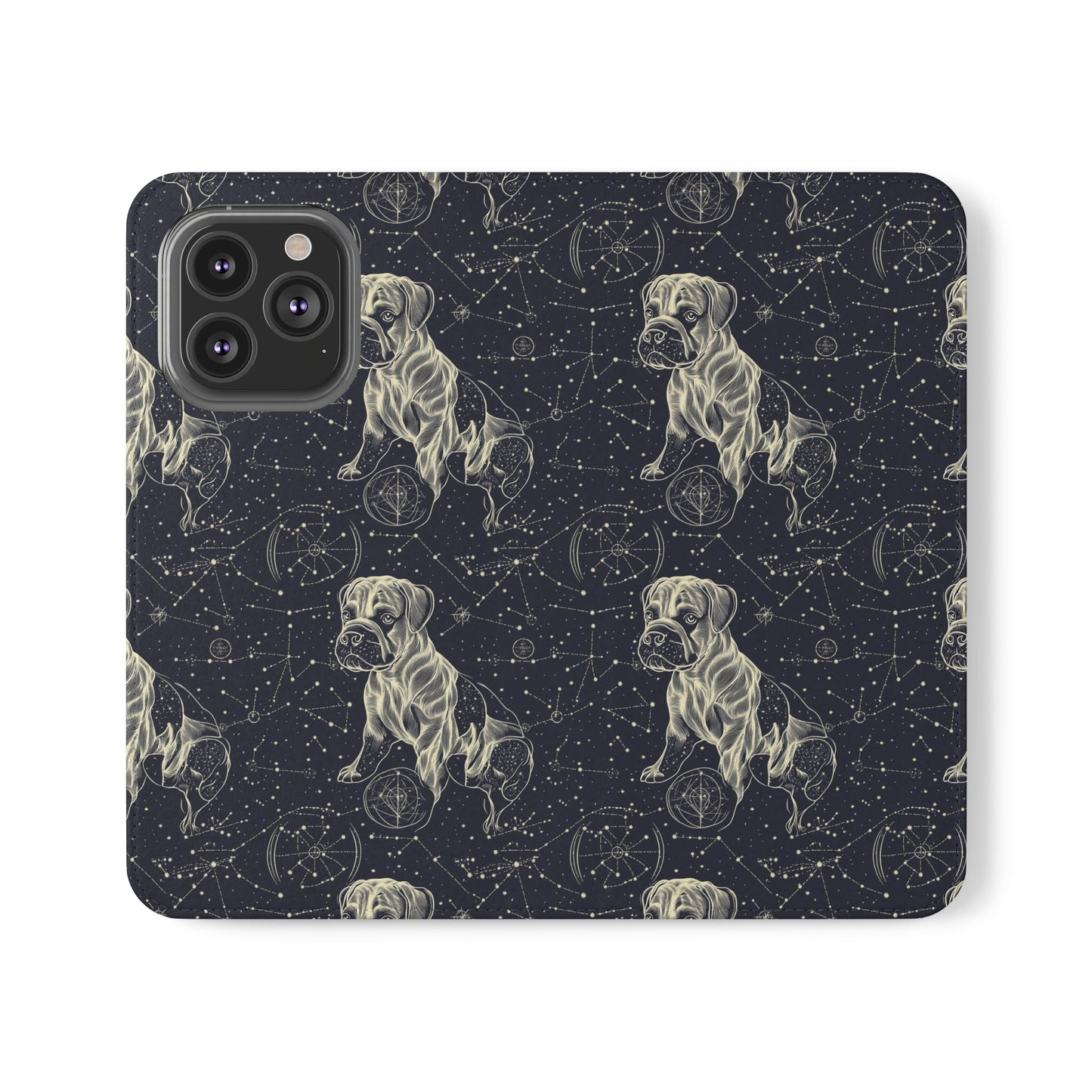 Celestial Boxer Bliss Flip Cases