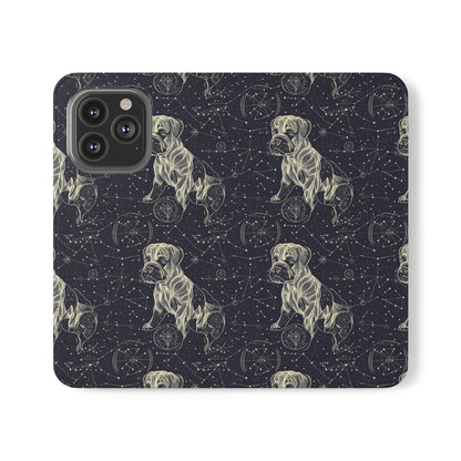 Celestial Boxer Bliss Flip Cases