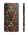 Dapper Dachshund Embroidery Elegance Slim Phone Cases