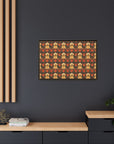 Golden Pawsatronic Tapestry Matte Canvas, Framed