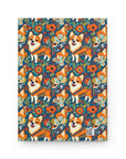 Corgi Carnival Couture Hardcover Journal Matte