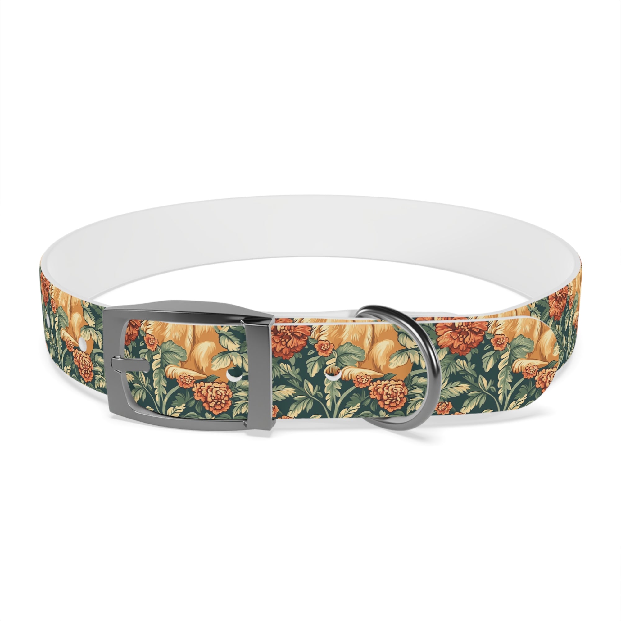 Blooming Goldie Glam Dog Collar