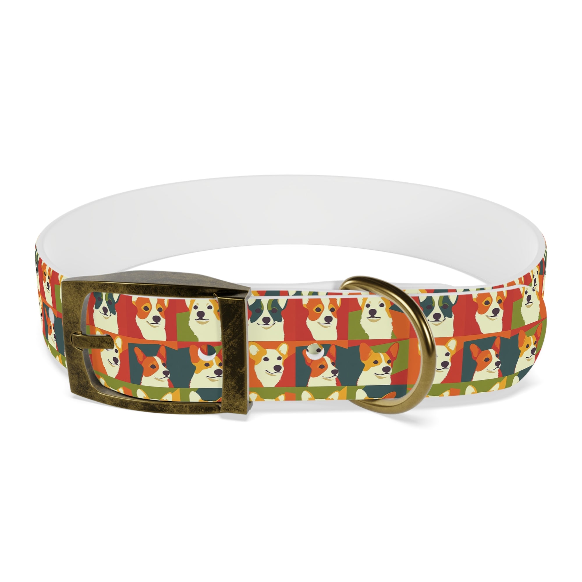 Corgi Chic Popart Pup Dog Collar