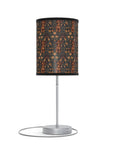 Dapper Dachshund Embroidery Elegance Lamp on a Stand