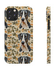 Majestic Great Dane Meadow Slim Phone Cases