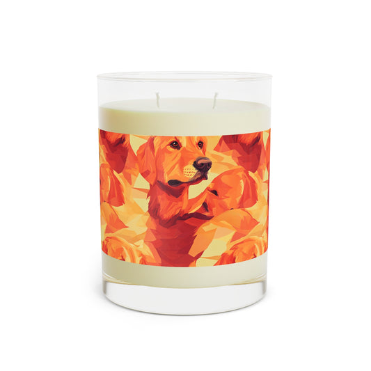 Golden Glamour Paws Scented Candle