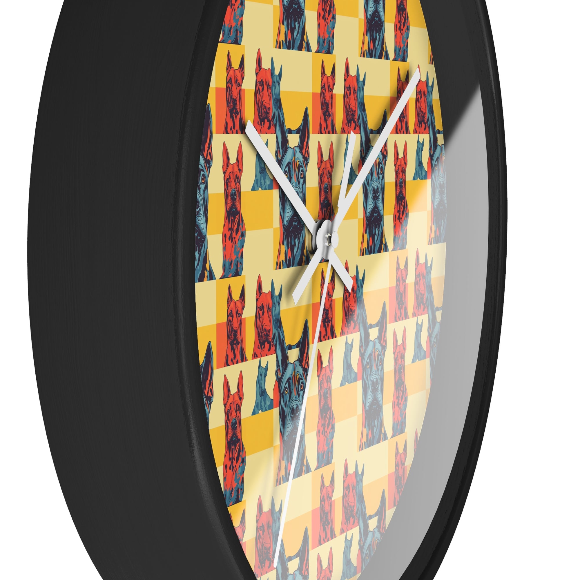 Dane-tastic Marvelous Mutt Mode Wall Clock