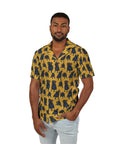 Puglet Posh Paradise Men's Hawaiian Camp Shirt