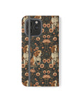 Beagle Blossom Bonanza Flip Cases