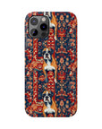 Boxer Blossom Tapestry Delight Slim Phone Cases