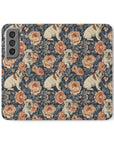 Blooming Bulldog Beauty Flip Cases