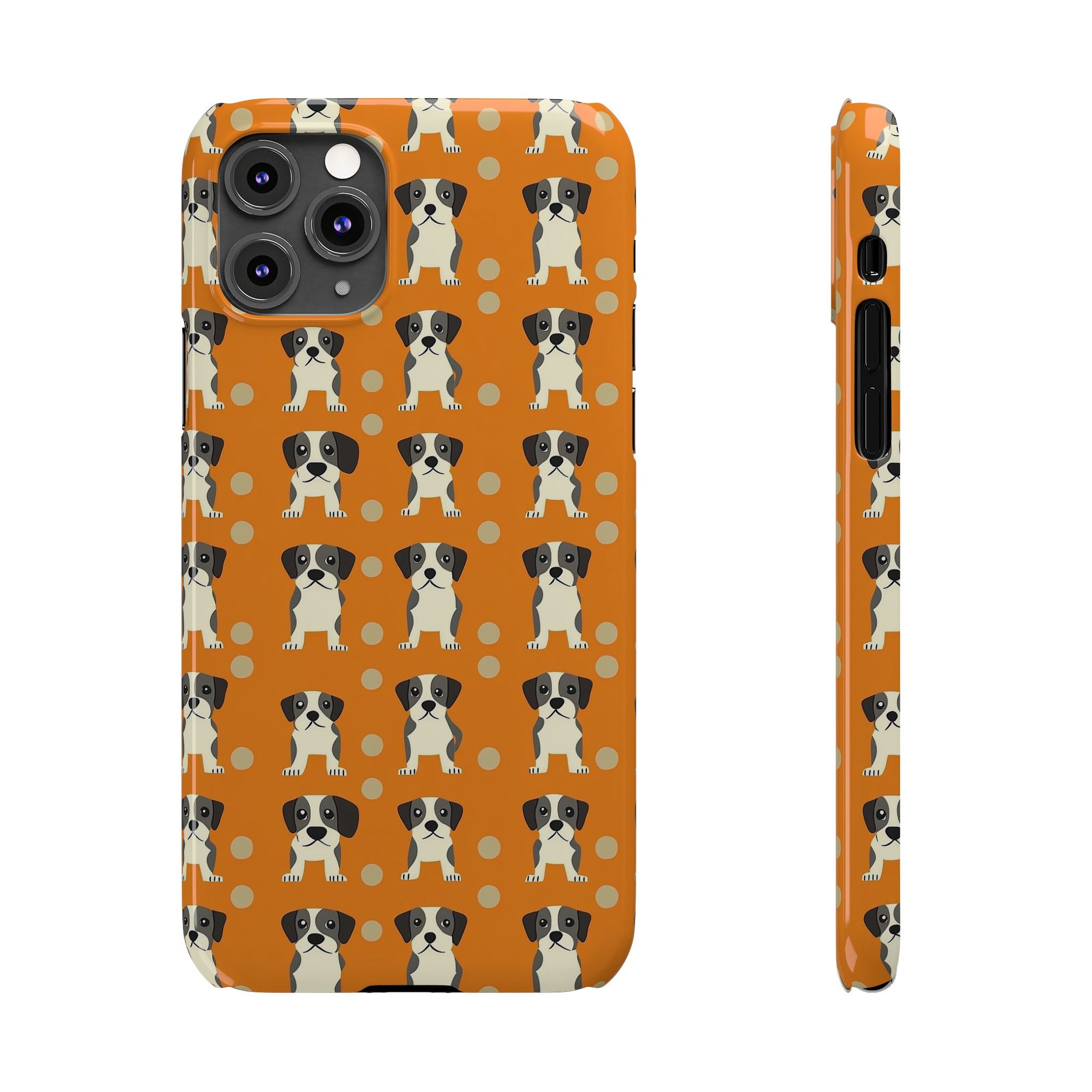 Boxer Blissful Chic Canine Slim Phone Cases