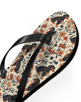 Blossoming Dachshunds Delight Flip Flops