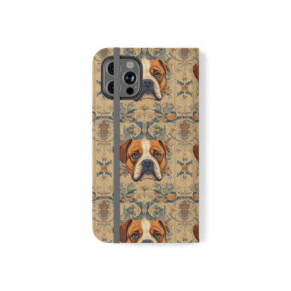 Bowtie Boxer Bliss Flip Cases