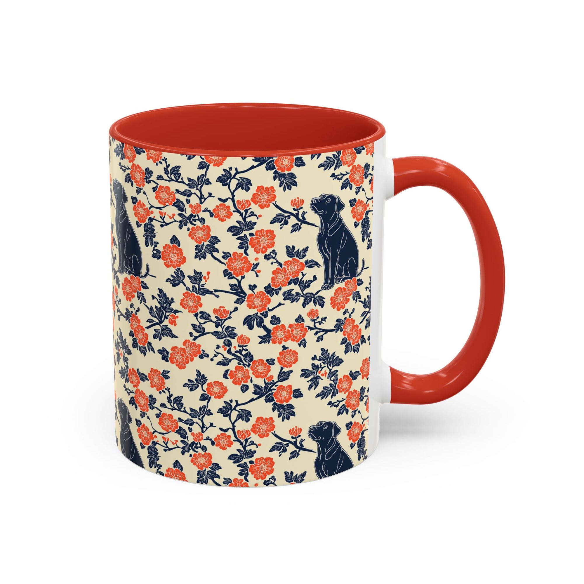 Bloomiful Lab Bouquet Accent Coffee Mug