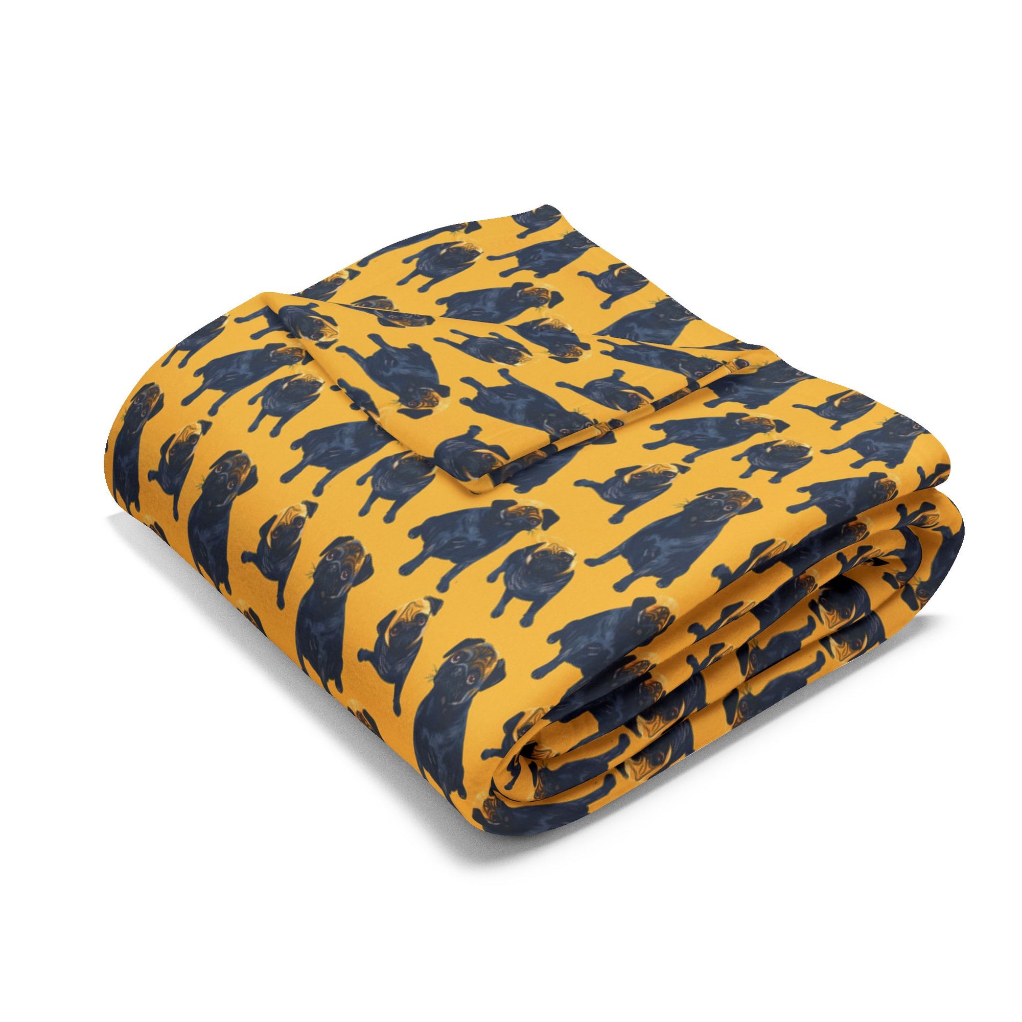 Puglet Posh Paradise Arctic Fleece Blanket