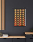 Golden Pawsatronic Tapestry Matte Canvas, Framed