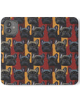 Chic Canine Checkmate - Frenchie Edition Flip Cases