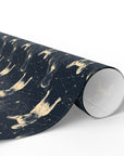 Frenchie Celestial Soar Wrapping Paper