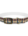 Pawsome Rottweiler Royalty Plaid Dog Collar